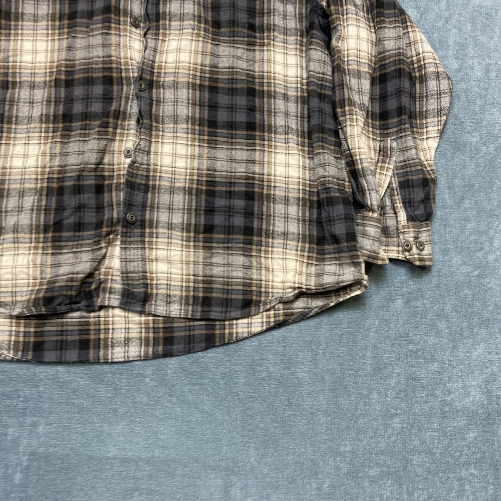 Wolverine Flannel Shirt Mens 2XL Multi Plaid Cotton Casual Button Up Outdoor - Picture 2 of 13